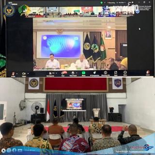 Memperkuat Kepercayaan Publik, Lapas Binjai Ikuti Sosialisasi Manajemen Komunikasi Krisis